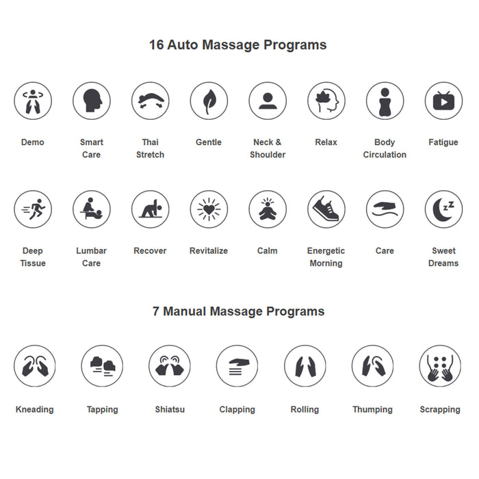 Osaki 4D Manhattan Duo Mech Massage Chair With Smart Auto Body Scan