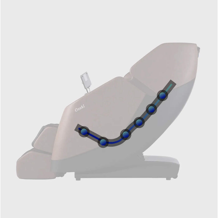 Osaki Ziva 2D Zero Gravity Full Body Massage Chair With Bluetooth Speakers